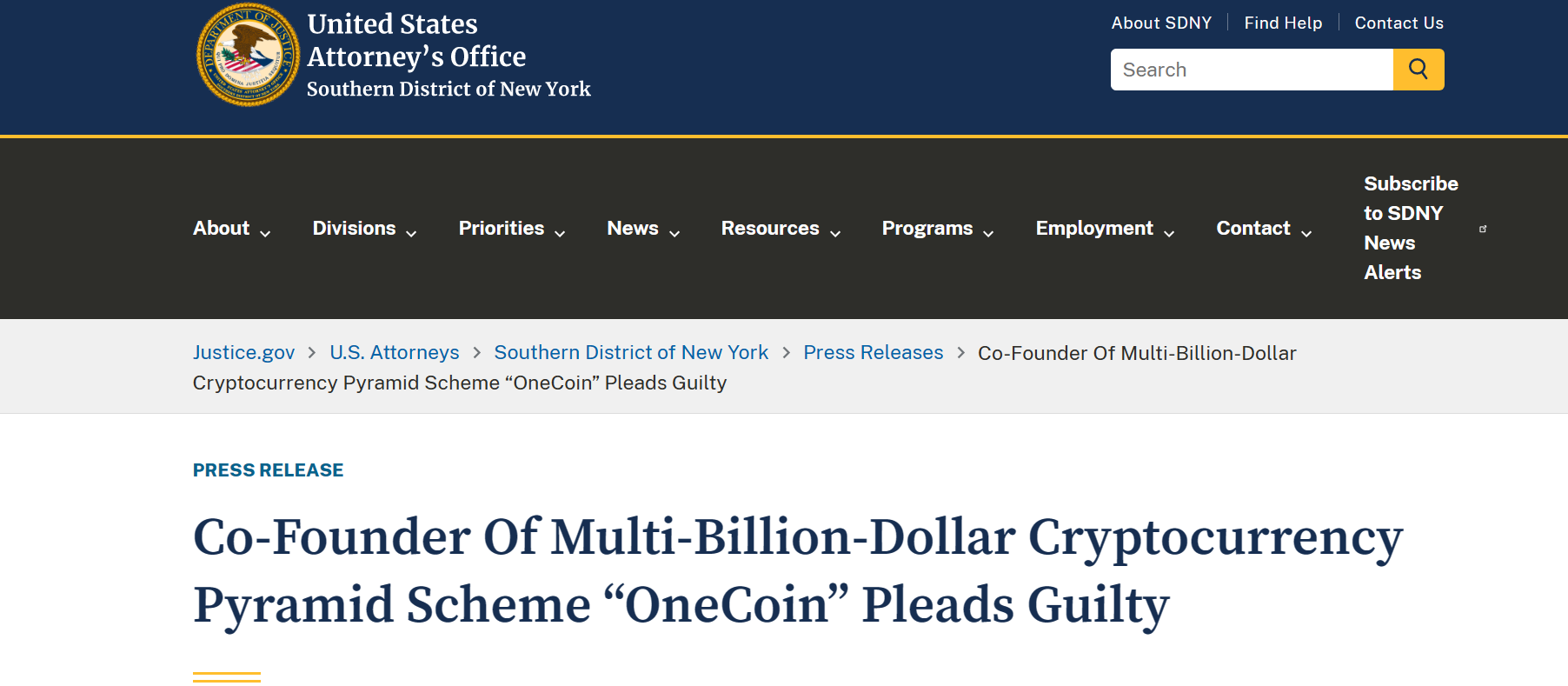 OneCoin