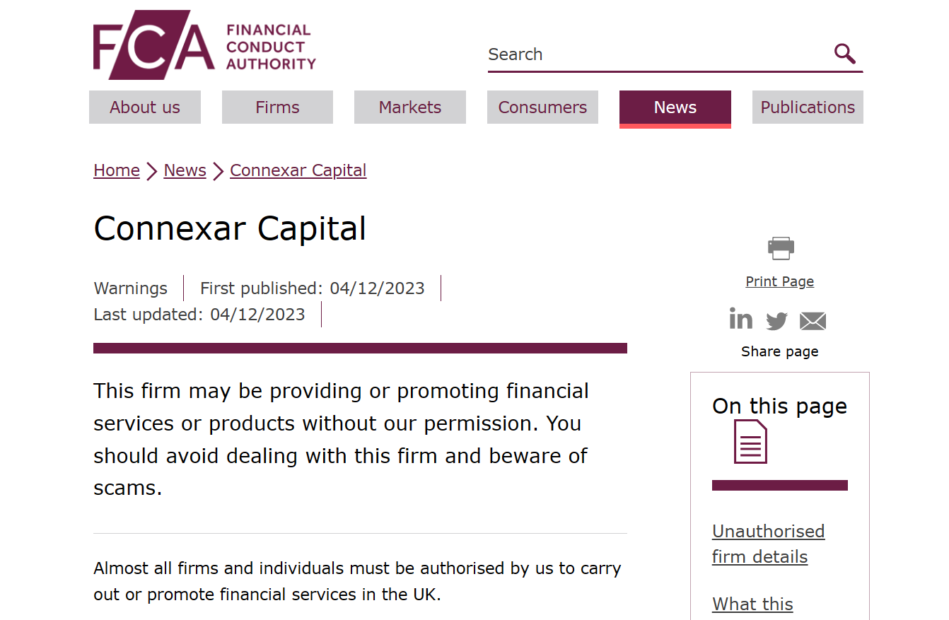 Connexar Capital