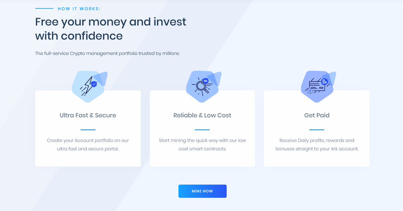 Arkbit homepage