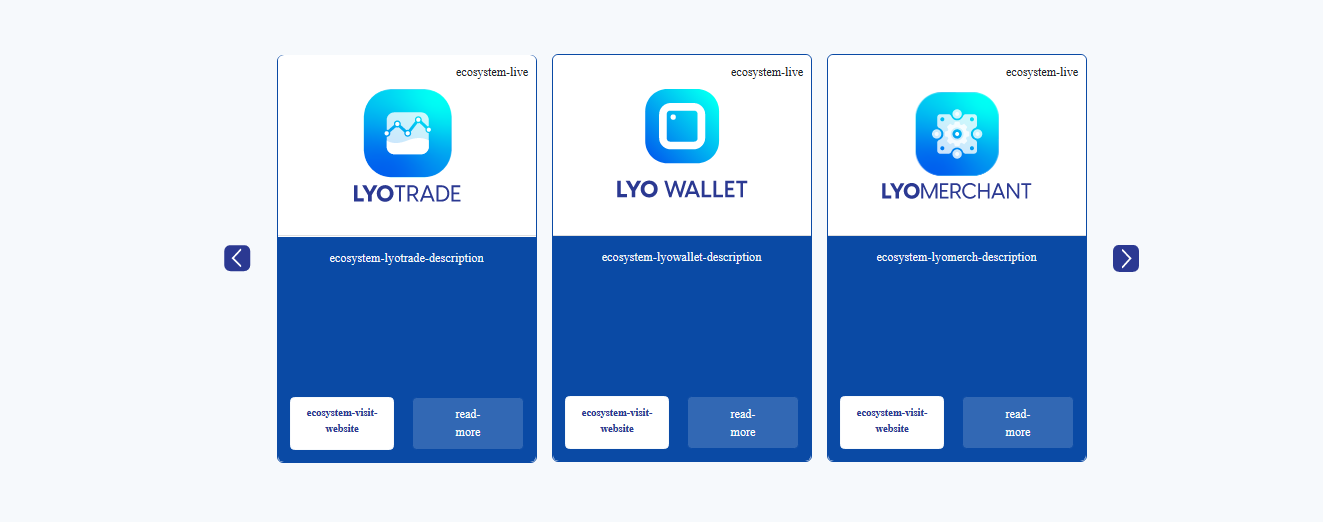 LYO Ecosystem