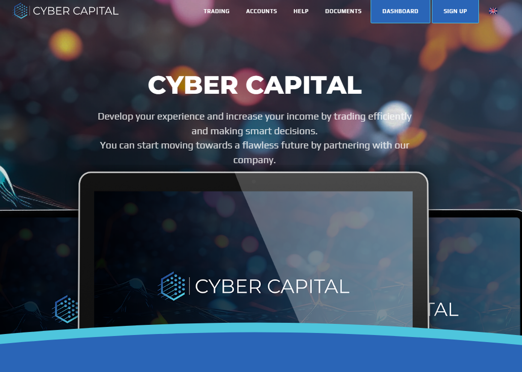 Cyber Capital homepage