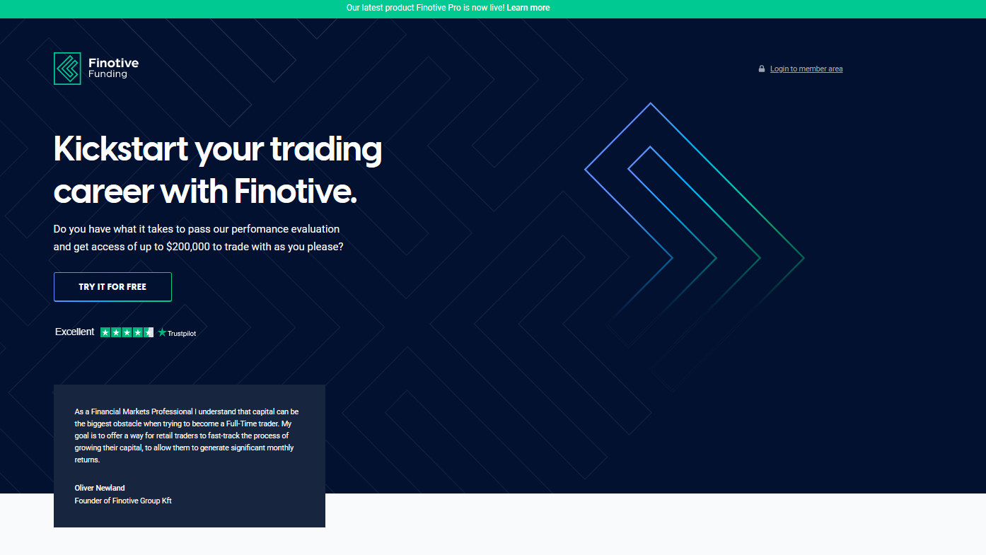 Finotive-Funding-homepage