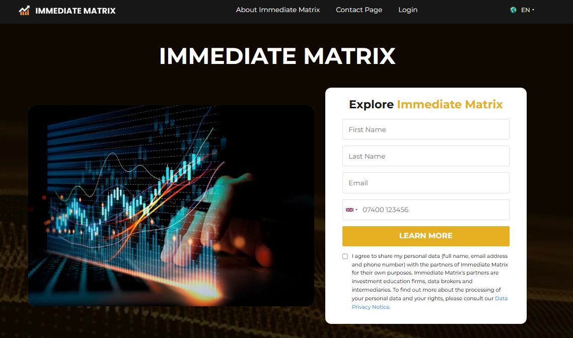 Immediate matrix-homepage