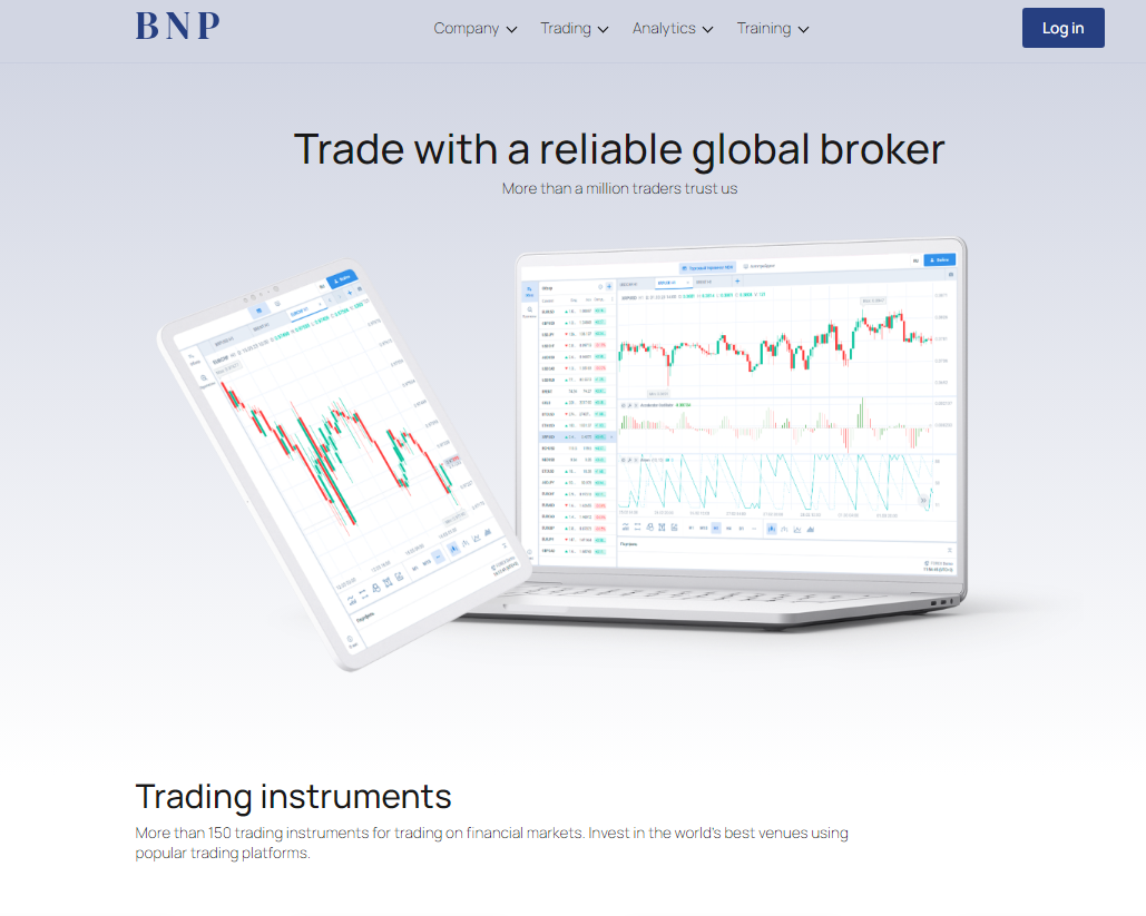 BNP Groups-homepage