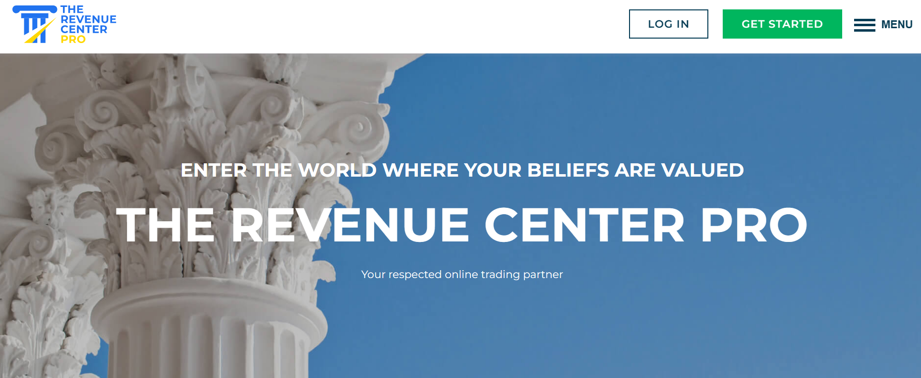 The Revenue Center pro-homepage