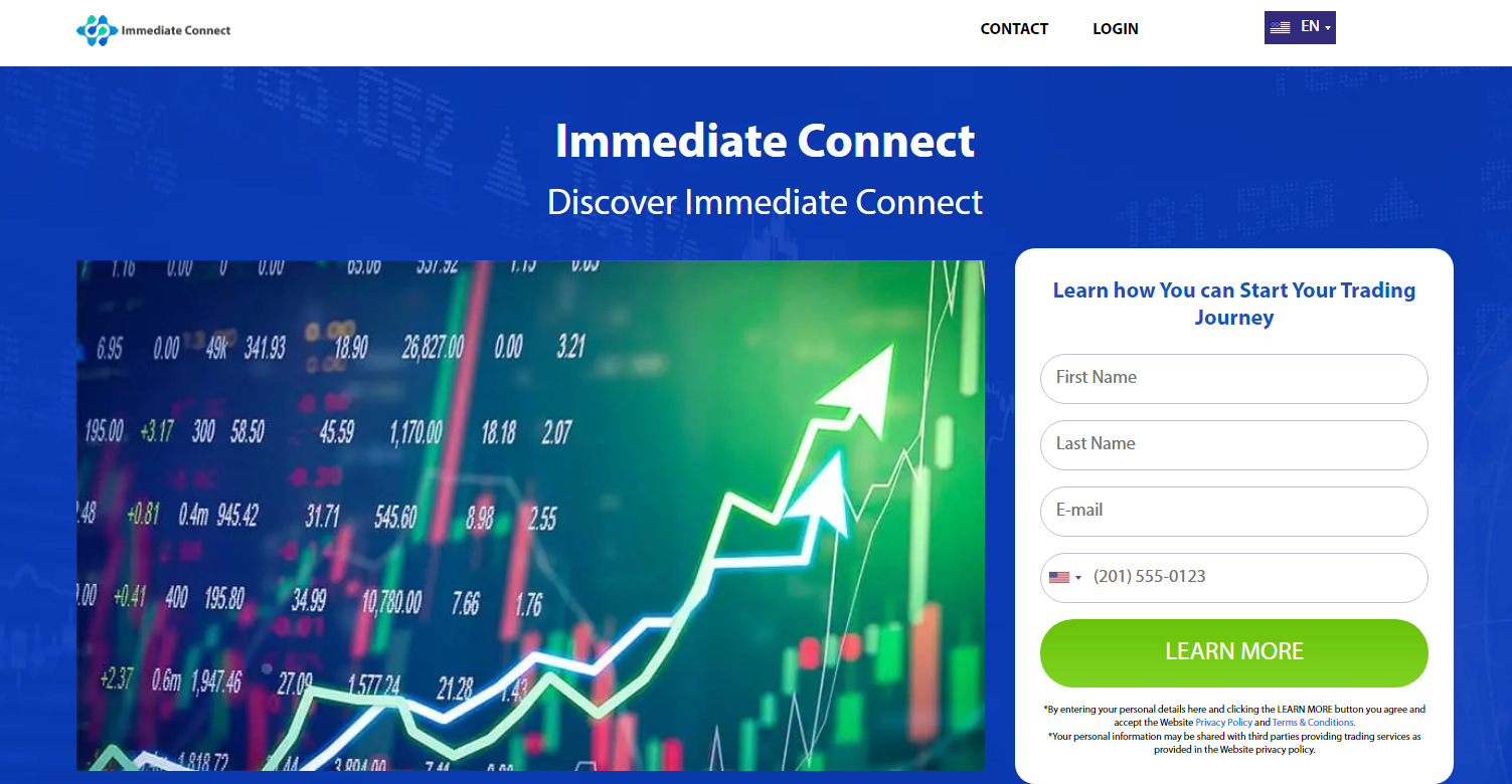 immediate Connect-homepage