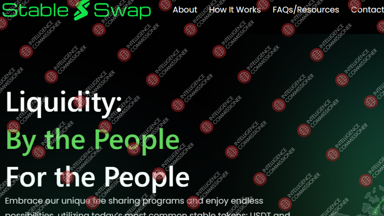 Stable swap Homepage