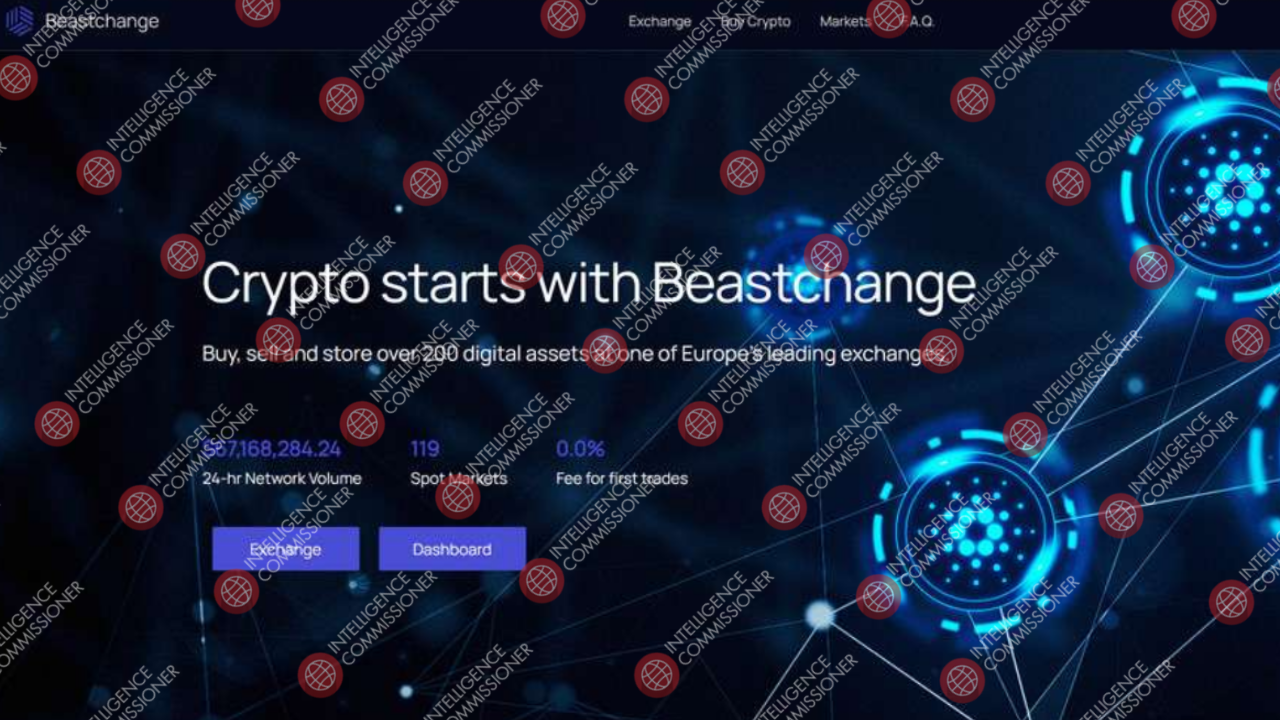 Beastchange.shop Crypto Homepage