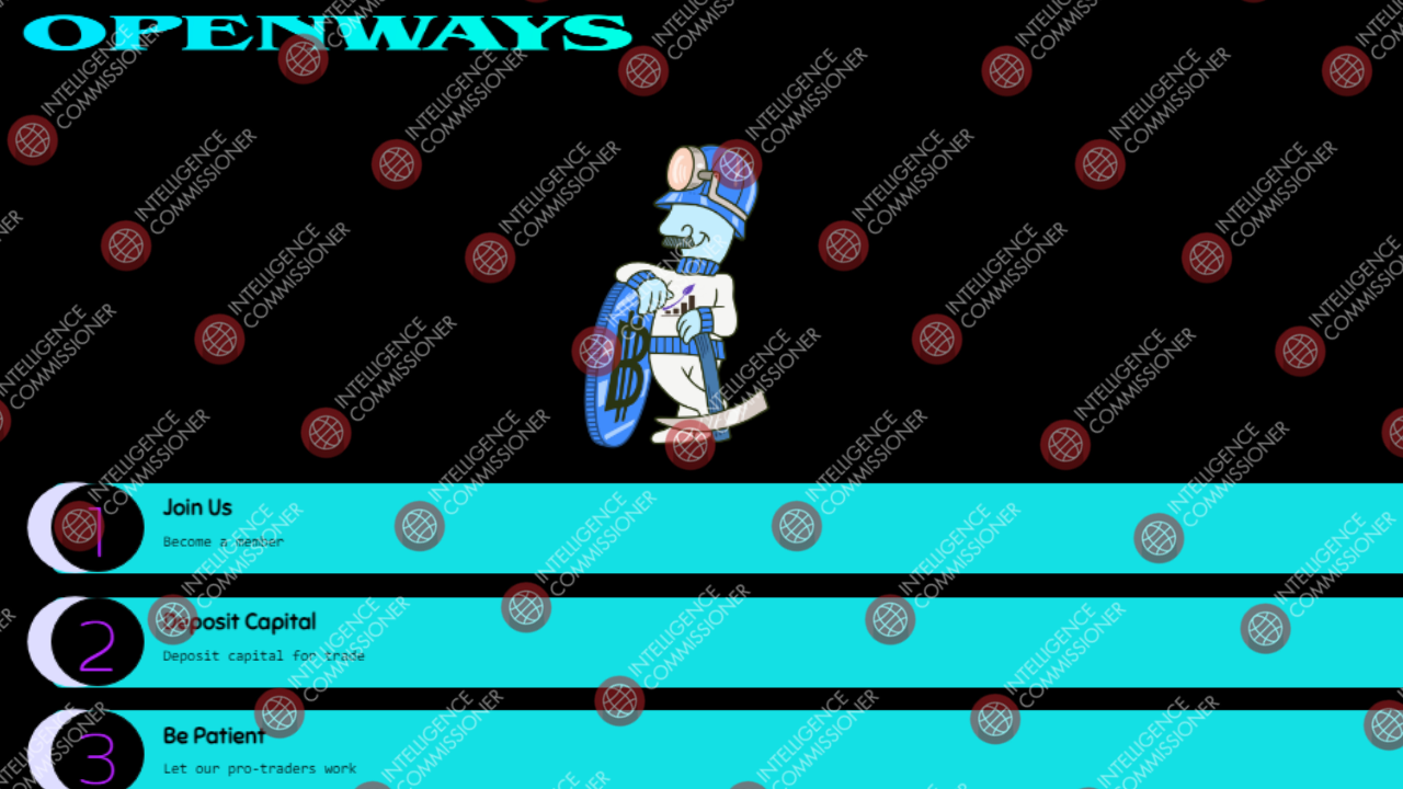 Openways homepage