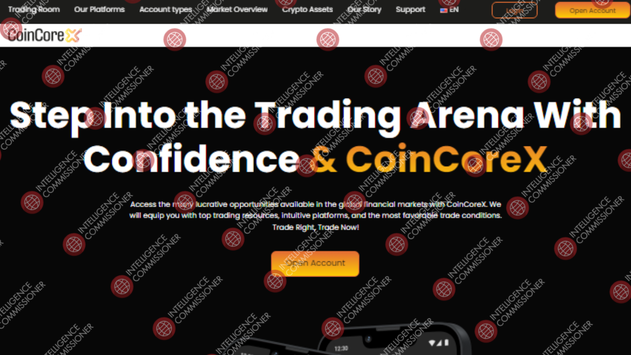 Coincorex Homepage