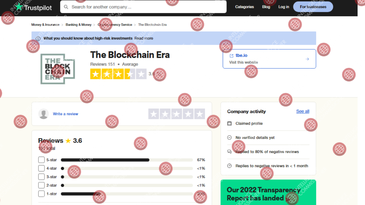 The Block chain era trustpilot reviews