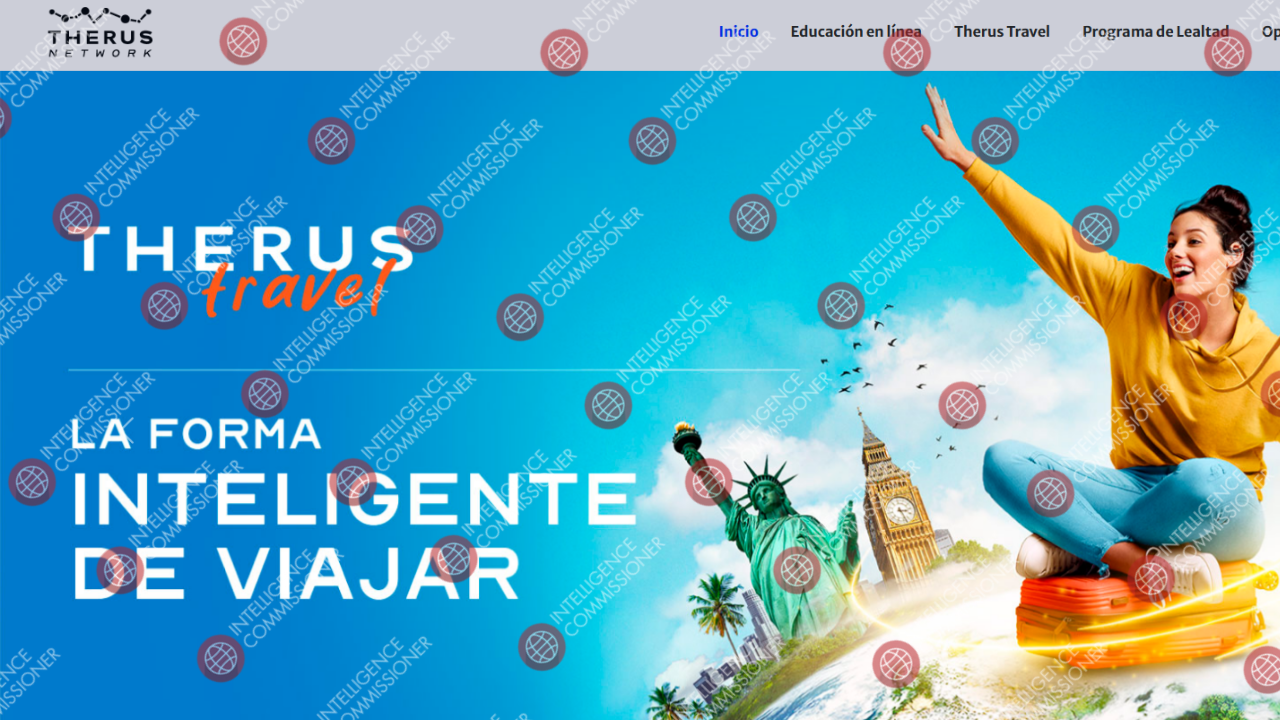 Therus Network Homepage