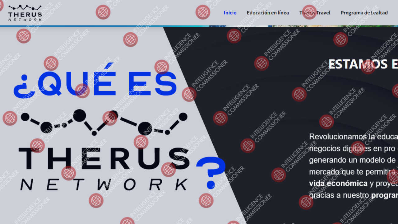 Therus Network Homepage