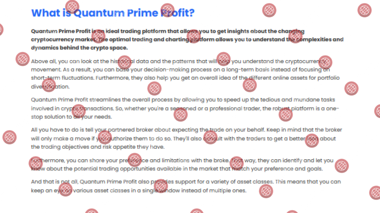 Quantum Prime Profit Quantum Prime Profit